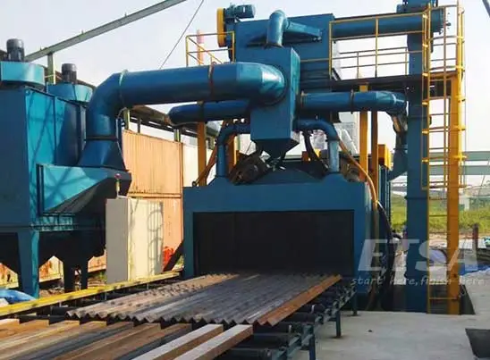 metal blasting machine