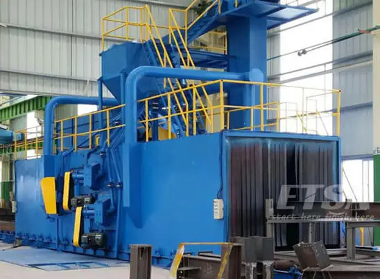 roller shot blasting machine