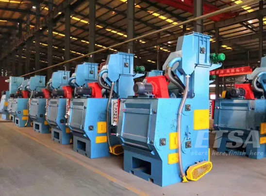 tumble blasting machine