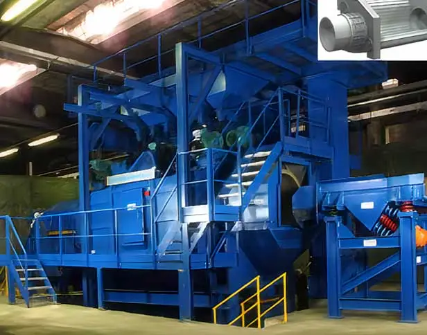 Continuous Shot Blasting Machine