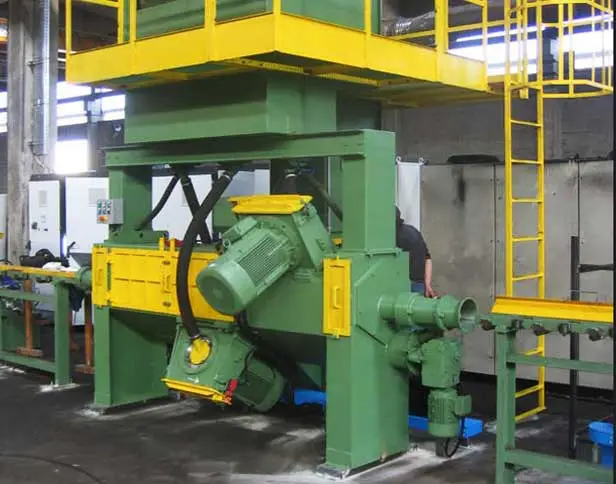 Wire Rod Shot Blasting Machine